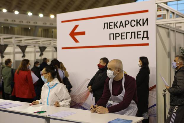 U Beogradu redovi za cijepljenje