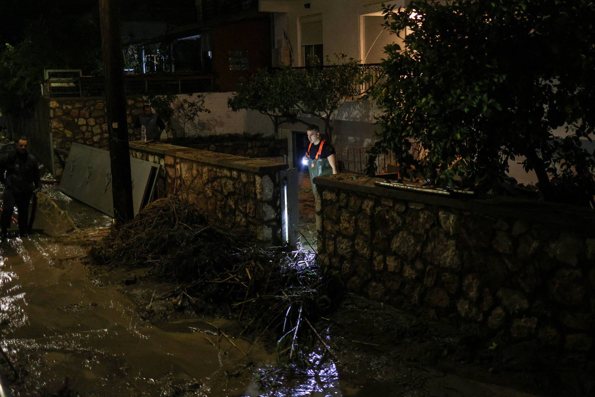 Storm Bora floods homes, streets in Greek island of Rhodes