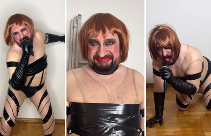 VIDEO Plakat ćete od smijeha! Dalibor Petko u crnim trakama imitirao Nemu s Eurosonga...