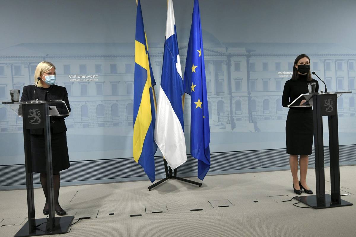 Švedska i Finska zbog rata u Ukrajini ojačat će suradnju