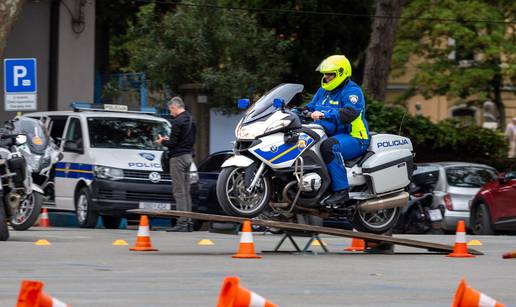 VIDEO U Puli je održano natjecanje policijskih motorista