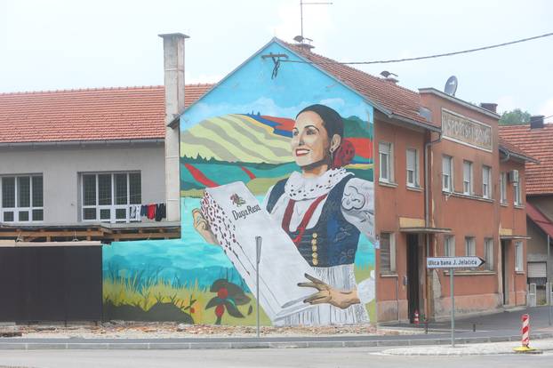 Duga Resa: Mural Barice kao posveta gradu i radničkoj klasi