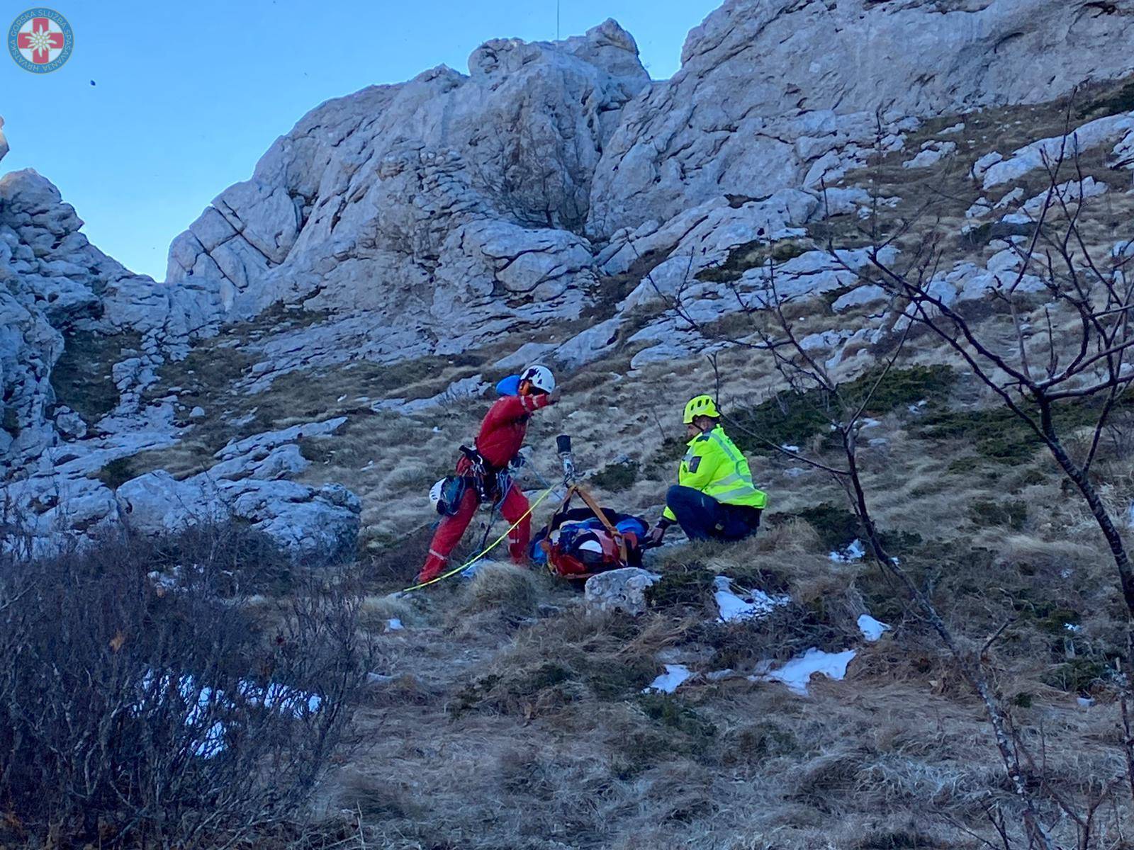 Spašavanje podno vrha Kiza: Planinar zadobio teže ozlijede