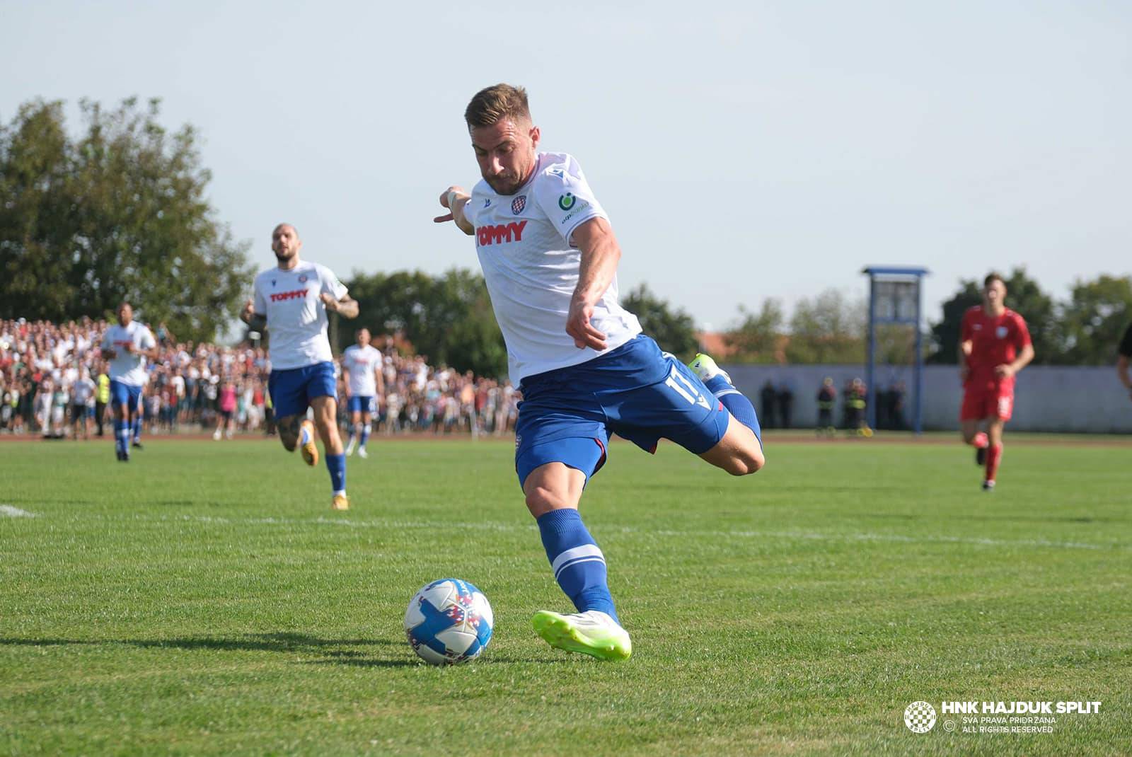 VIDEO Fešta u Sl. Brodu pred 6000 gledatelja: Hajduk zabio šesticu za 11. pobjedu u nizu