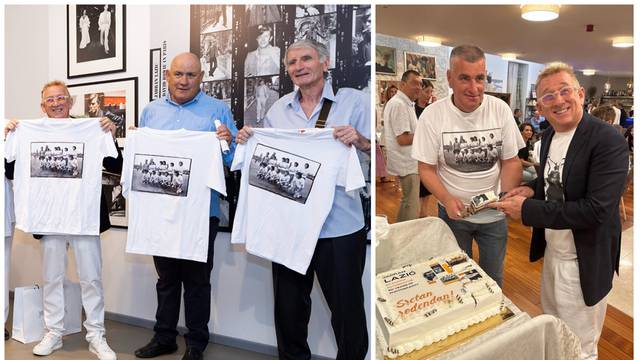 Lazić je na izložbi dočekao 71. rođendan: 'Dobio sam tortu u obliku pozivnice za izložbu...'