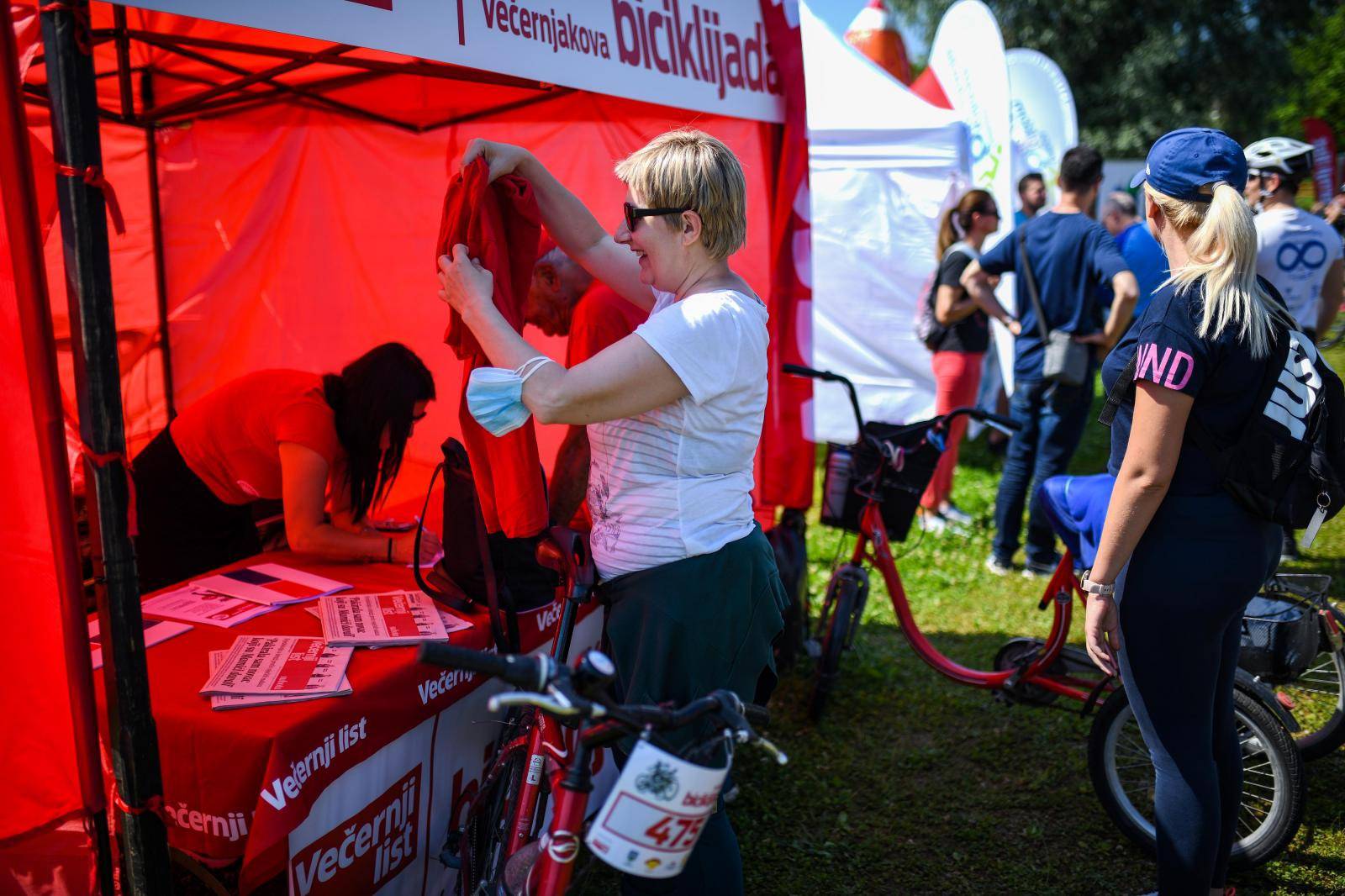 Završila je 39. Večernjakova biciklijada: Nakon pedaliranja započeo je tulum na Bundeku