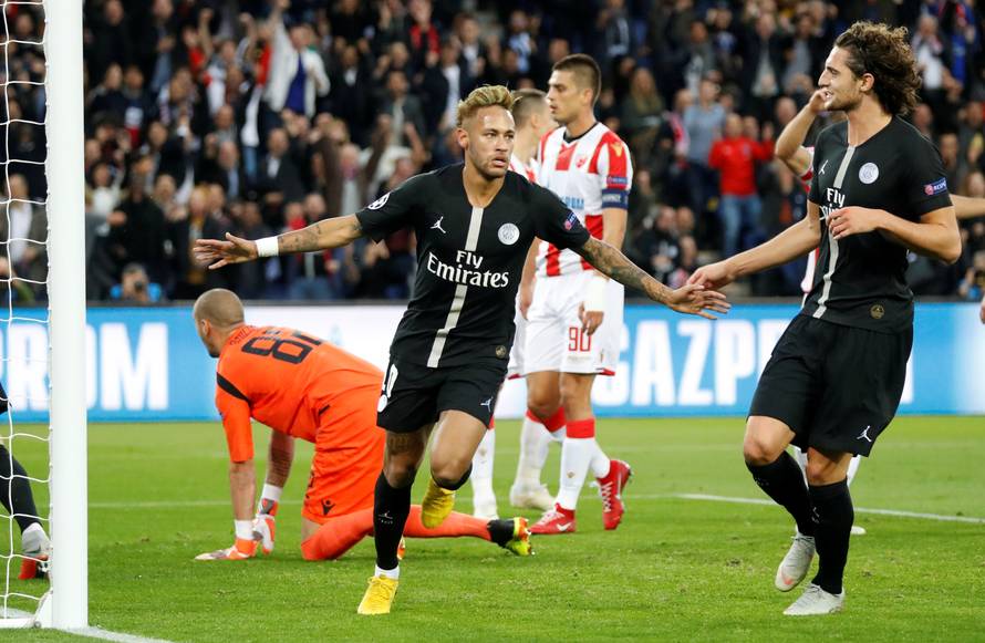 Champions League - Group Stage - Group C - Paris St Germain v Crvena Zvezda