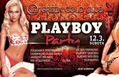 Vikend u Green Gold Clubu u znaku vrućeg Playboy partyja