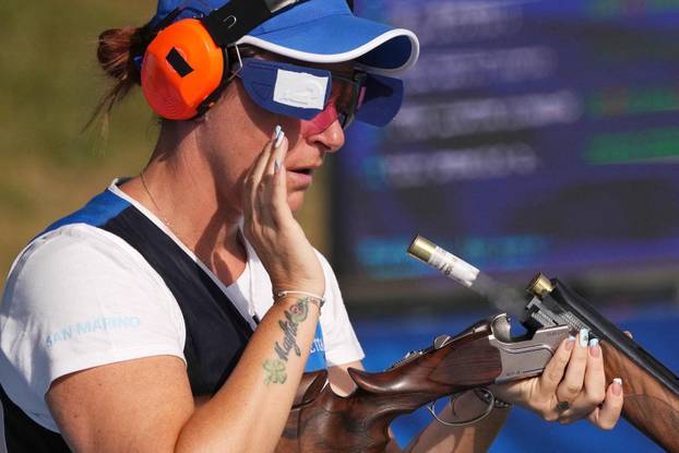 Shooting - Trap Women's Qualification - Day 1