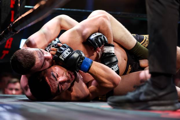 Zagreb: Borilački spektakl Golden Fight 8, borba Antonio Čelić - Saidesaxonov Muhammadrasulxon