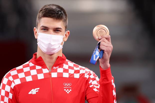 Dodjela medalja u taekwondou u kategoriji do 80 kilograma, Toni Kanaet osvojio broncu