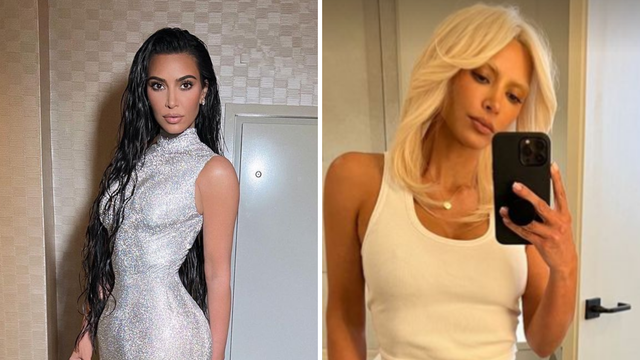 Gologuza Kim Kardashian obrve i kosu obojala u plavo, Vlatka Pokos komentirala: 'Odvratno'
