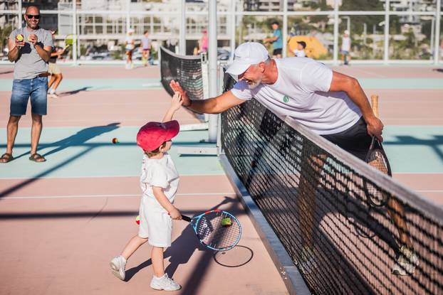 Split: Odr&zcaron;an Kids Day u sklopu Tennis Summera by Goran Ivani&scaron;evi&cacute;