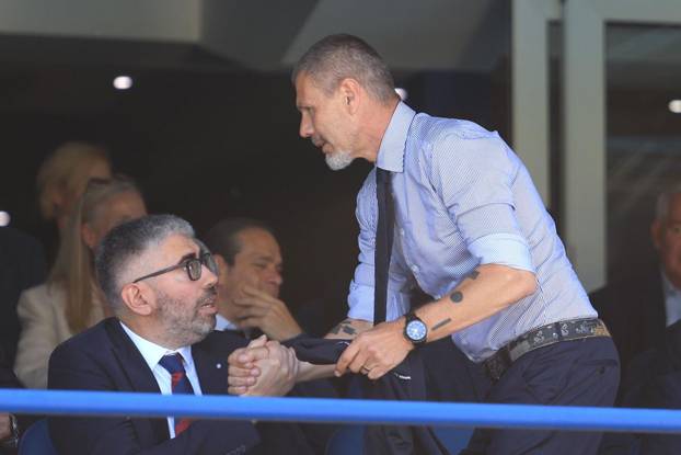 Sve&ccaron;ana lo&zcaron;a stadiona Maksimi tijekom utakmcie izme&dstrok;u Dinama i Hajduka