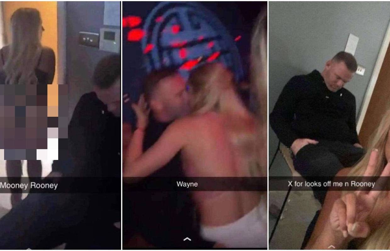 Polugole djevojke plesale oko Rooneyja, a s jednom se ljubio: Bojao sam se da će me ucijeniti!