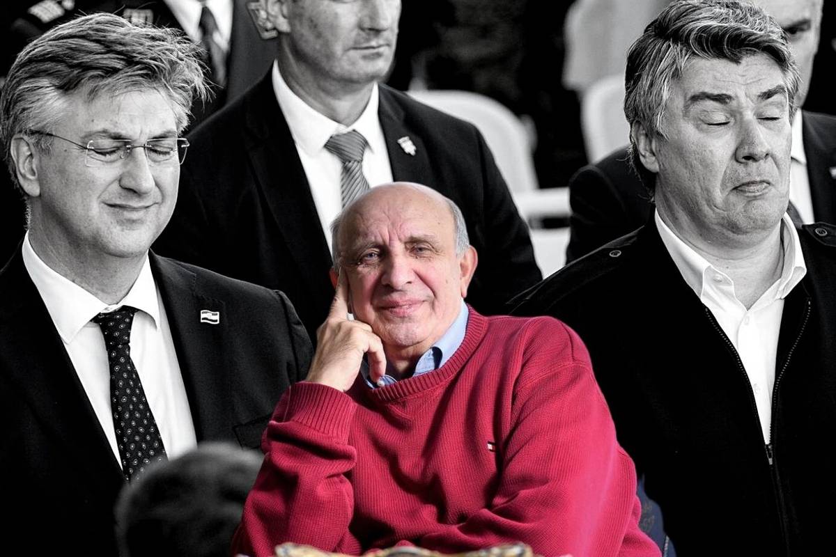 Ovo je TV kadar mjeseca. Stoje oni ponosito jedan uz drugoga, gordi, ali nijemi. I zapjevaše...