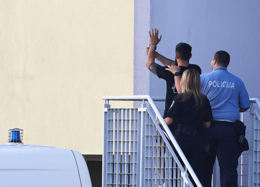 Zagreb: Privođenje Romana Beganovića