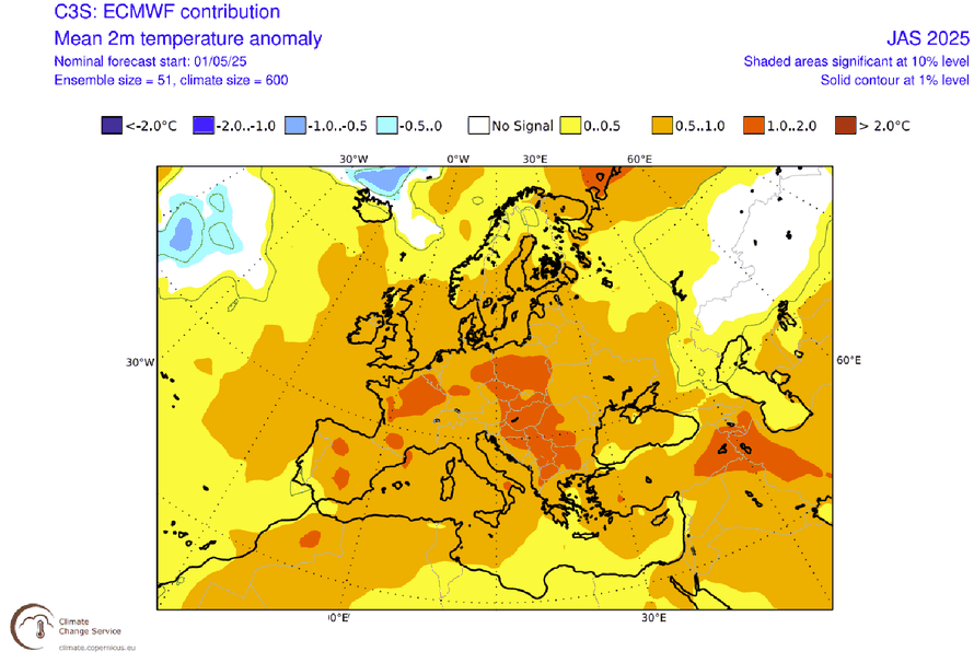 FOTO Meteorolozi objavili novu dugoročnu prognozu za ljeto!