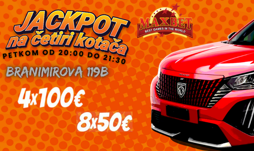 Maxbet u Branimirovoj daruje automobil: U igri "Jackpot na 4 kotača" osvoji Peugeot 2008!