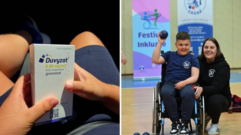 'Mjesecima sam zamišljala kako će moj Donat imati lijek u rukama. Danas je taj dan'