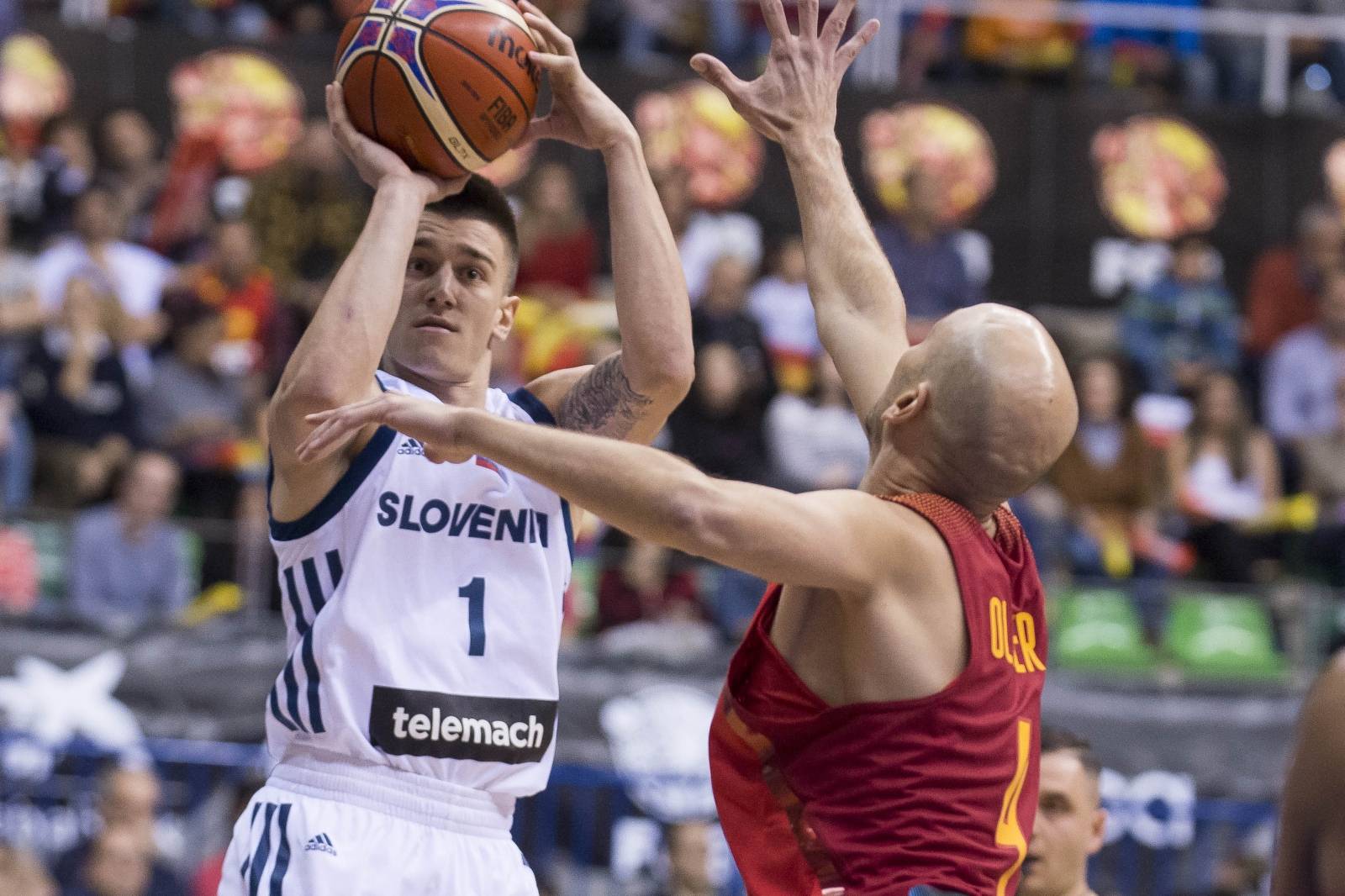 SPAIN v SLOVENIA. FIBA European Qualifiers.