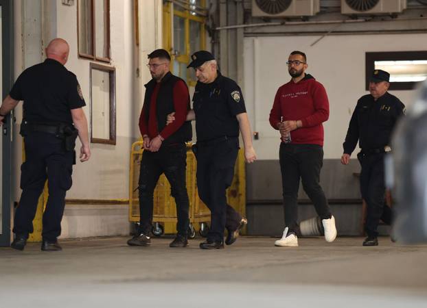 Zagreb: Privođenje osumnjičenih u aferi Taksi