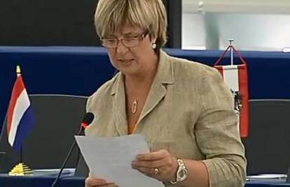 Prvo obraćanje: 'Pravašica' Ruža Tomašić govorila u EP