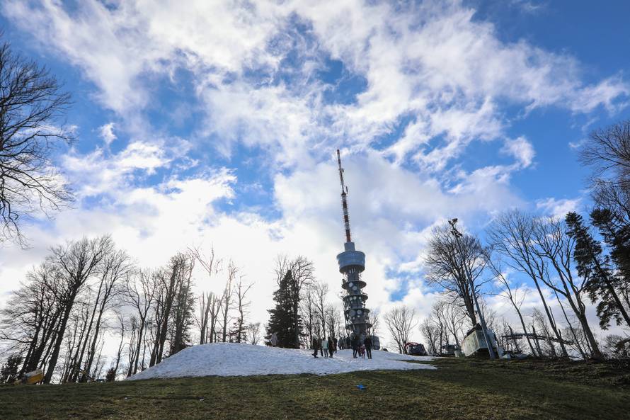 U prvim danima siječnja zagrebačko Sljeme bez hladne zime i pravog snijega