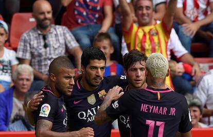 Mogu i bez Messija: Barcelona utrpala Sportingu pet komada