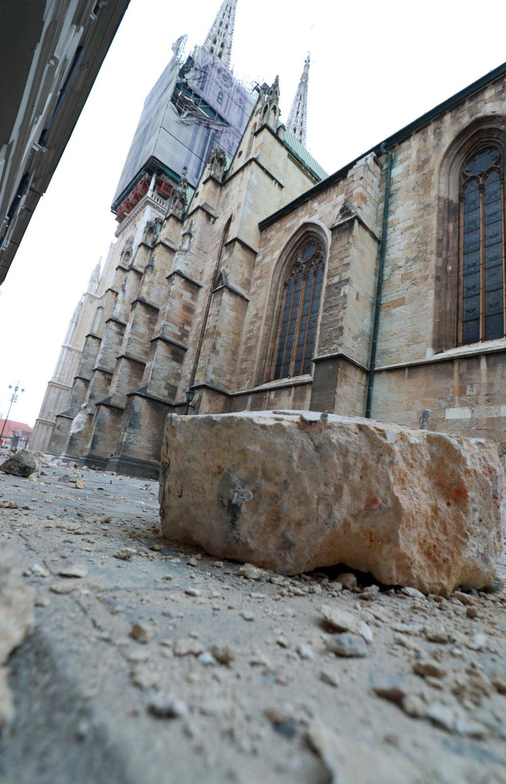 Potres će produljiti obnavljanje katedrale za još 20 godina