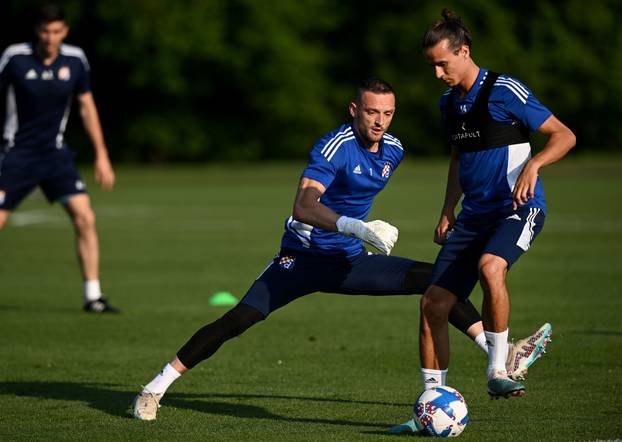 Trening nogometaša GNK Dinamo na pripremama u Sloveniji