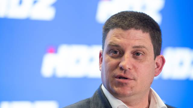 Zagreb: Oleg Butković dao je izjavu za medije nakon sjednice šireg Predsjedništva HDZ-a
