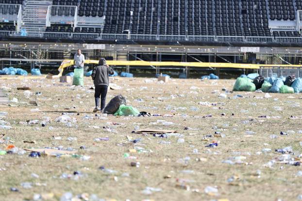 Jutro nakon koncerta Marka Perkovića Thompsona na sinjskom hipodromu