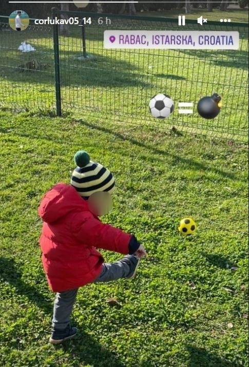 Ćorluka se vratio na društvene mreže i objavio fotku sina