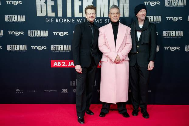 Premiere of the movie "Better Man - The Robbie Williams Story"