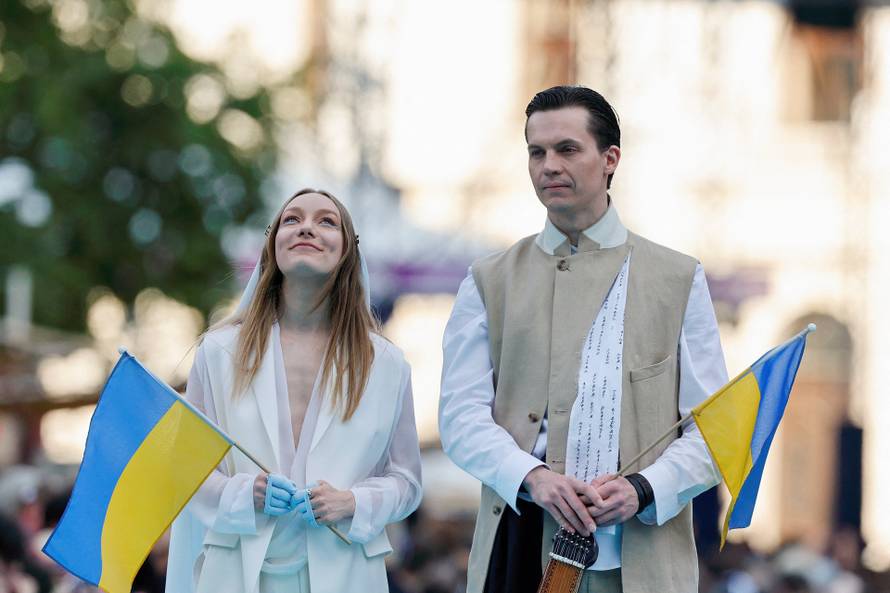 Eurovision Song Contest's 'Turquoise Carpet' event in Vienna