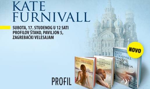 Družite se samo danas s Kate Furnivall na Interliberu!