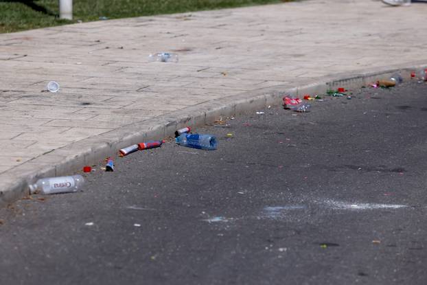 Zadar: Zadarski maturanti obilježavaju posljednji dan srednjoškolskog obrazovanja