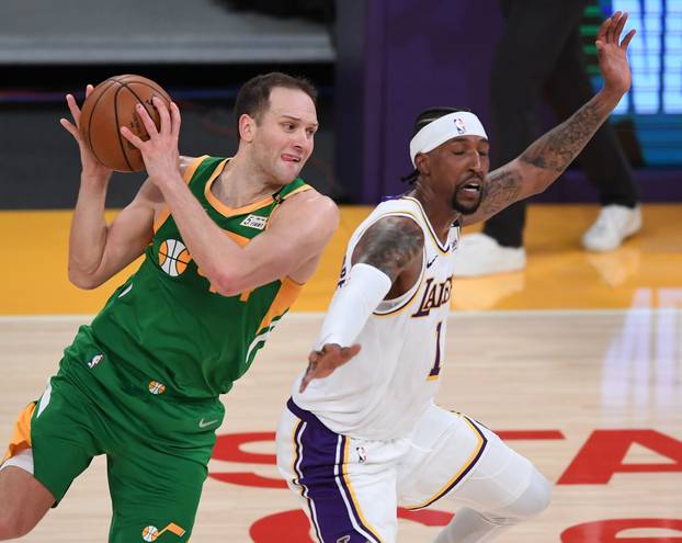 NBA: Utah Jazz at Los Angeles Lakers