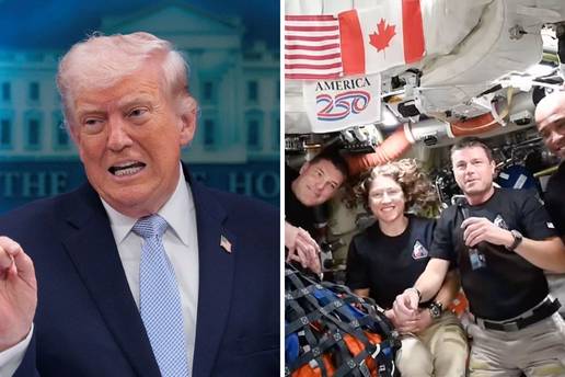 Halo, predsjednik ovdje: Donald Trump &ccaron;estitao posadi Artemis II na povijesnom uspjehu