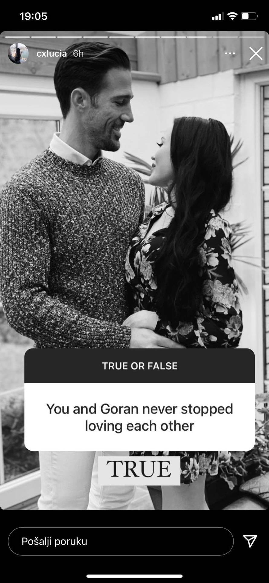 Goranova Claudia: 'Prije njega nisam nikad bila zaljubljena, a drama s Hanom mi je nebitna'