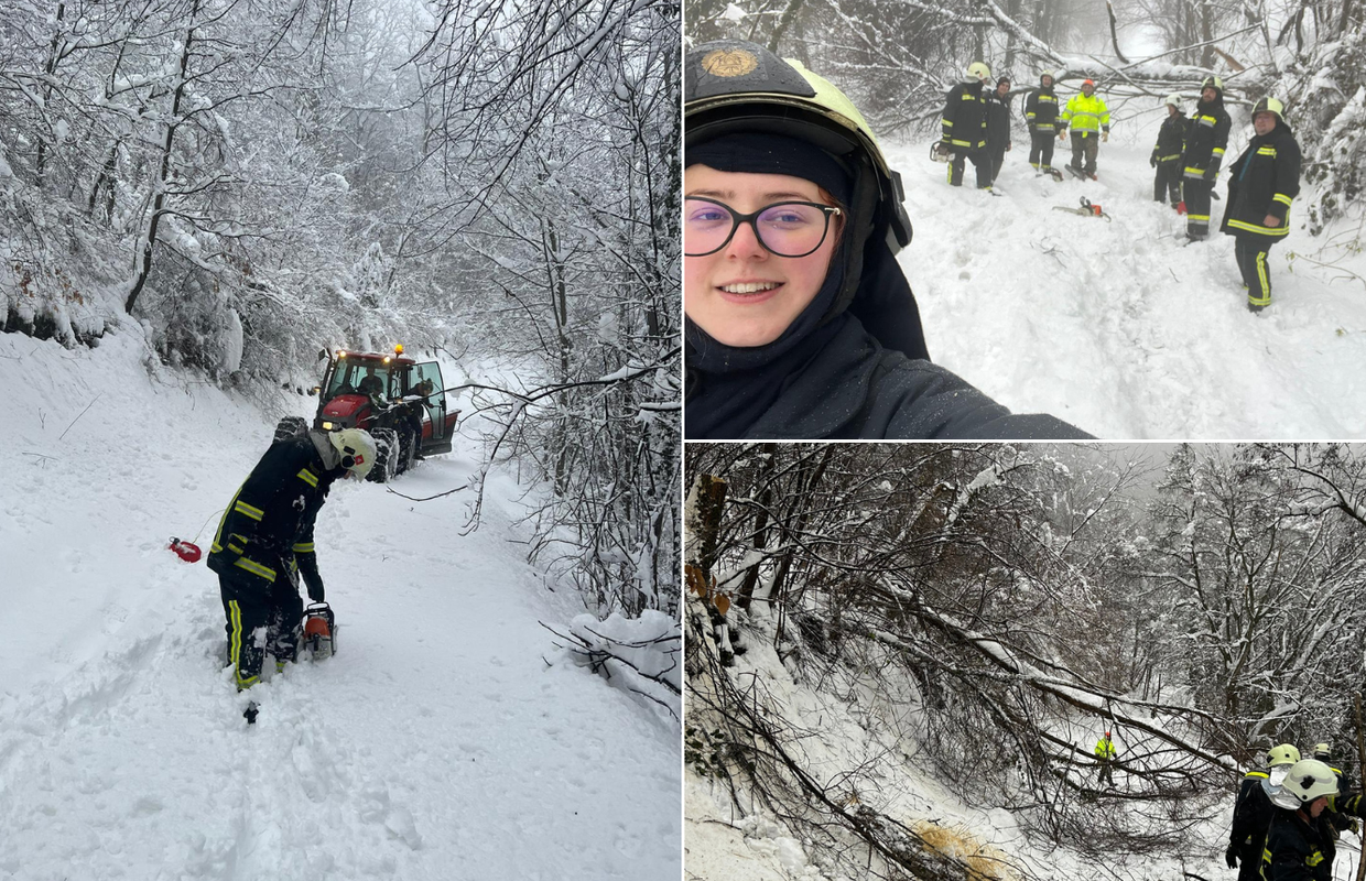 Heroji iz Jesenja: Osmero vatrogasaca pješice se probijalo kroz snijeg da oslobode puteve