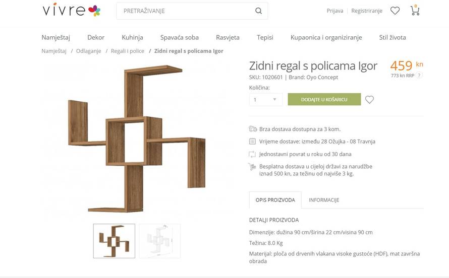Nisu skužili? Trgovina prodaje policu koja izgleda kao svastika
