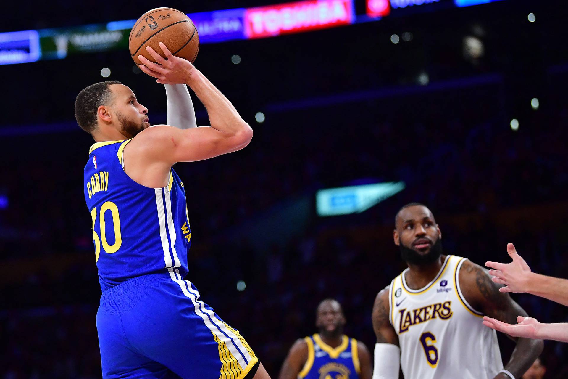 NBA: Playoffs-Golden State Warriors at Los Angeles Lakers