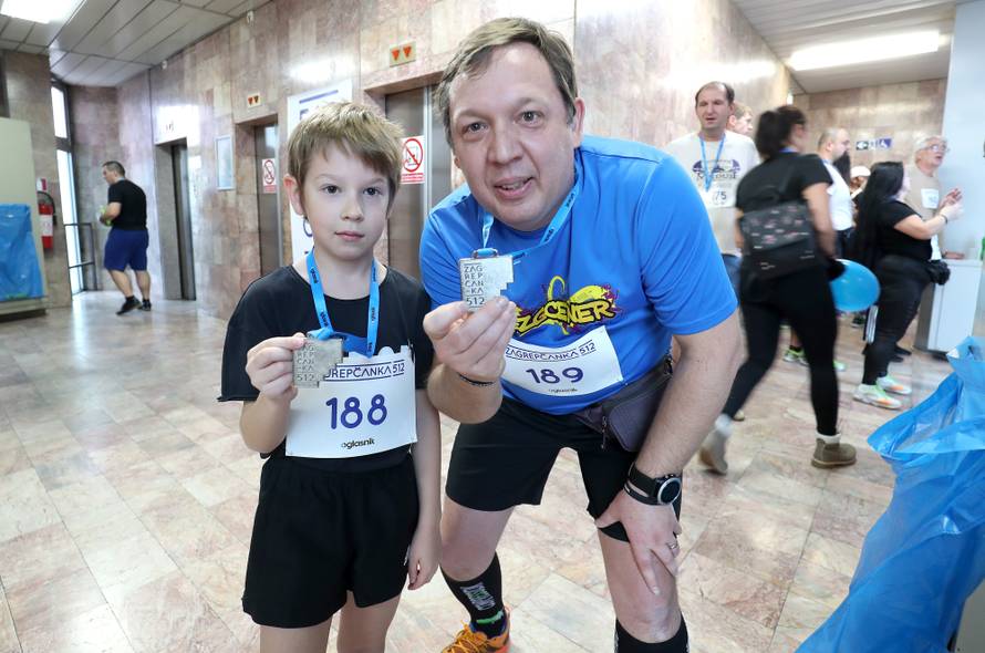 Zagreb: Utrka stepenicama na vrh ZagrepÄanke pod nazivom ZagrepÄanka 512