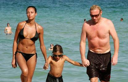 Boris Becker sa sinovima uživa na Miami Beachu
