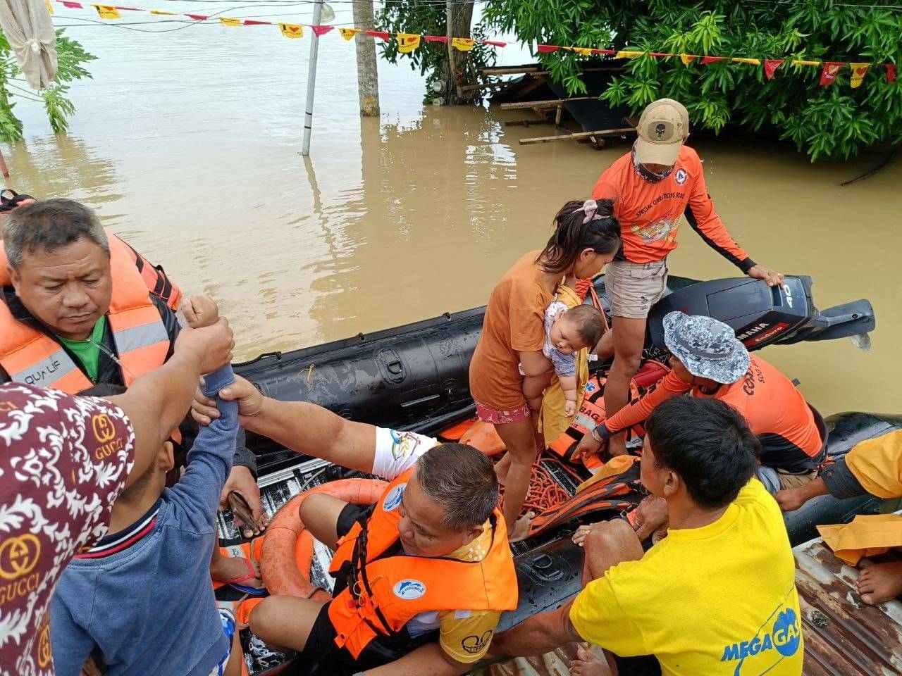 Aftermath of Tropical Storm Trami, in Bicol