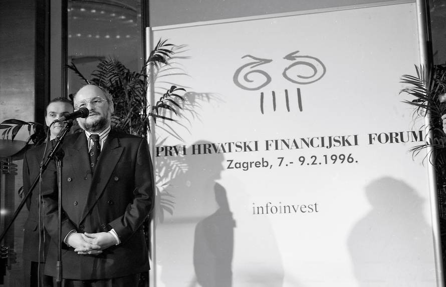 Zagreb: Počeo prvi Hrvatski financijski forum, 07.02.1996.