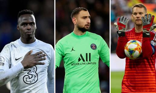 Mendy, Neuer i Donnarumma u finalu izbora golmana godine