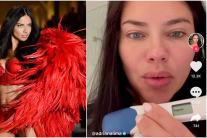 Adriana Lima videozapisom na TikToku otkrila da je trudna